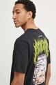 adidas Originals tricou din bumbac Q12 TS DEATH negru JP2678