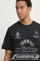 Bavlněné tričko adidas Originals Q12 TS SPONSOR černá JP2676