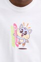 Bavlněné tričko adidas Originals Q12 TS KAWAII JD0661 béžová
