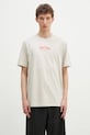 Odzież adidas Originals t-shirt bawełniany Wabash JD0667 beżowy