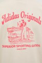 adidas Originals tricou din bumbac Wabash JD0667 bej