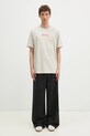 Памучна тениска adidas Originals Wabash JD0667 бежов