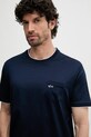 Paul&Shark tricou din bumbac bleumarin 25411007