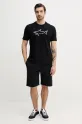 Paul&Shark t-shirt in cotone 25411078 nero SS25