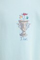 Bavlnené tričko Drôle de Monsieur Le T-Shirt Vase F.TS225.CO002.LBE modrá