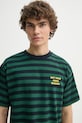 Clothing Drôle de Monsieur cotton t-shirt Le T-Shirt Slogan RayE F.TS224.CO135.NY navy