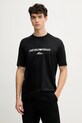 Emporio Armani t-shirt applique nero EM001033.AF10017