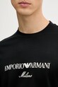 Emporio Armani tricou negru EM001033.AF10017