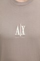 Bombažna kratka majica Armani Exchange XM000363.AF12308.NOS bež