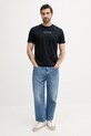 Armani Exchange tricou din bumbac XM000539.AF10362 bleumarin SS25