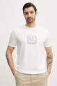 Bavlněné tričko Armani Exchange béžová XM000545.AF10361