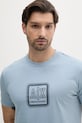 Bavlnené tričko Armani Exchange modrá XM000545.AF10361