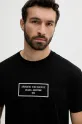 Odzież Armani Exchange t-shirt bawełniany XM000552.AF10356 czarny