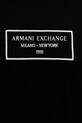 Armani Exchange t-shirt bawełniany czarny XM000552.AF10356