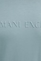 Pamučna majica Armani Exchange plava XM000554.AF10356