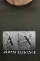 Armani Exchange t-shirt bawełniany zielony XM000555.AF10358