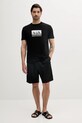 Armani Exchange t-shirt bawełniany XM000555.AF10358 czarny SS25