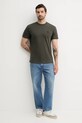 Armani Exchange tricou din bumbac XM000558.AF10358 verde SS25