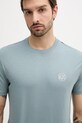 Armani Exchange t-shirt bawełniany szary XM000558.AF10358