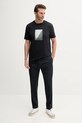 Armani Exchange t-shirt in cotone XM000753.AF10361 blu navy SS25
