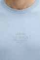 Armani Exchange t-shirt bawełniany niebieski XM000761.AF12308