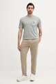 Armani Exchange tricou din bumbac XM000556.AF10358 gri SS25