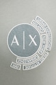 Хлопковая футболка Armani Exchange XM000556.AF10358 серый