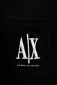 Armani Exchange t-shirt bawełniany XM000366.AF12308.NOS czarny