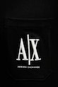 Armani Exchange t-shirt bawełniany XM000366.AF12308.NOS czarny