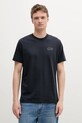 Armani Exchange tricou din bumbac uni bleumarin XM000760.AF13106