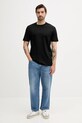 Armani Exchange tricou din bumbac XM000533.AF10364 negru SS25
