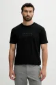 Armani Exchange t-shirt bawełniany regular czarny XM000553.AF10334