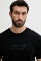 Odzież Armani Exchange t-shirt bawełniany XM000553.AF10334 czarny