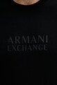 Armani Exchange t-shirt bawełniany czarny XM000553.AF10334