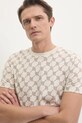 Joop! tricou din bumbac bej 30044675