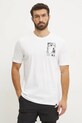 adidas Performance t-shirt in cotone Messi beige JJ1414