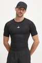 Тренувальна футболка adidas Performance Techfit чорний JE6698