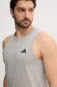 adidas Performance t-shirt treningowy Train Essentials szary IC6950