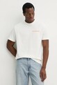 Îmbrăcăminte Marc O'Polo tricou din bumbac 5000006002 bej
