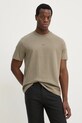 Marc O'Polo tricou din bumbac bej 5000005974