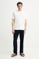Marc O'Polo t-shirt bawełniany 5000006034 biały SS25