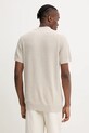 Îmbrăcăminte A.P.C. tricou polo din in polo jay VIAJC.H23315 bej