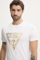 Guess t-shirt bawełniany biały M5RI49.K9RM1