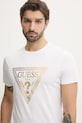 Guess t-shirt bawełniany biały M5RI49.K9RM1