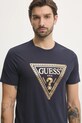 Одяг Бавовняна футболка Guess M5RI49.K9RM1 темно-синій