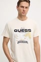 Бавовняна футболка Guess бежевий M5RI10.I3Z14