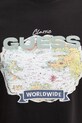 Памучна тениска Guess M5RI10.I3Z14 черен