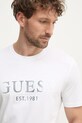 Guess tricou M5RI12.J1314 alb SS25
