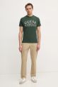 Guess tricou din bumbac M5RI43.K9RM1 verde SS25