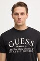Бавовняна футболка Guess чорний M5RI43.K9RM1